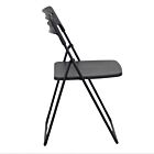 Zložljiv stol SEDIA ELISABETH – temno siv