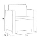 VRTNA GARNITURA NEBRASKA 2P S JASTUCIMA WI-806799-BIAN