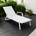 Vrtna ležaljka BARINAS – bijela