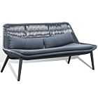 Vrtna sedežna garnitura COMO z blazinami