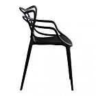 Vrtna stolica LILY crna - slagajuća