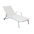 Vrtna ležaljka BARINAS – bijela