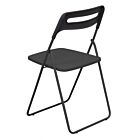 Zložljiv stol SEDIA ELISABETH – temno siv