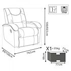 LEŽEĆA OPUŠTAJUĆA FOTELJA