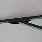 DEŽNIK BRIAN P/C ČRN 3 X 4 SIVA PREVLEKA