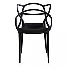 Vrtna stolica LILY crna - slagajuća