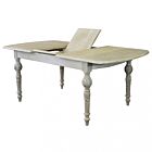 KRIŽNI OKRUGLI STOL 150/190 X 100 NATURAL