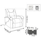 ELEKTRIČNA MASAŽNA STOLICA ZA OPUŠTANJE