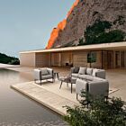 Klubska mizica SPACE 119X58 črna QS23