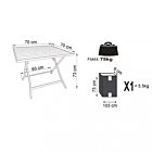 ZLOŽLJIVA MIZA ALABAMA 70 X 70