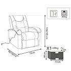 ELEKTRIČNA MASAŽNA STOLICA ZA OPUŠTANJE