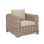 FORTALEZA fotelja sa jastukom 0671629 - Prirodni ratan
