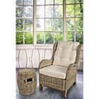 RELAX SABINE fotelja od prirodnog ratana sa jastucima