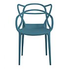 Vrtna stolica LILY petrol plava - slagajuća