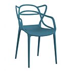 Vrtna stolica LILY petrol plava - slagajuća