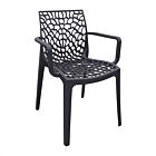 Vrtna stolica DARLENE siva - slagajuća