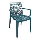 Vrtna stolica DARLENE plava slagajuća