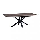 Raztegljiva vrtna miza GARFIELD 160/200 x 90 – siva z učinkom cementa