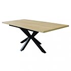 Raztegljiva vrtna miza GARFIELD 160/200 x 90 – naravna