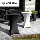 Elastičen prt za catering visoko barsko zložljivo mizo (premer 60-65 cm)