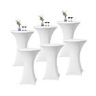 Elastičen prt za catering visoko barsko zložljivo mizo (premer 60-65 cm)