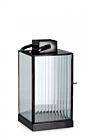 TEHRI lampion transparentno crni H27.5