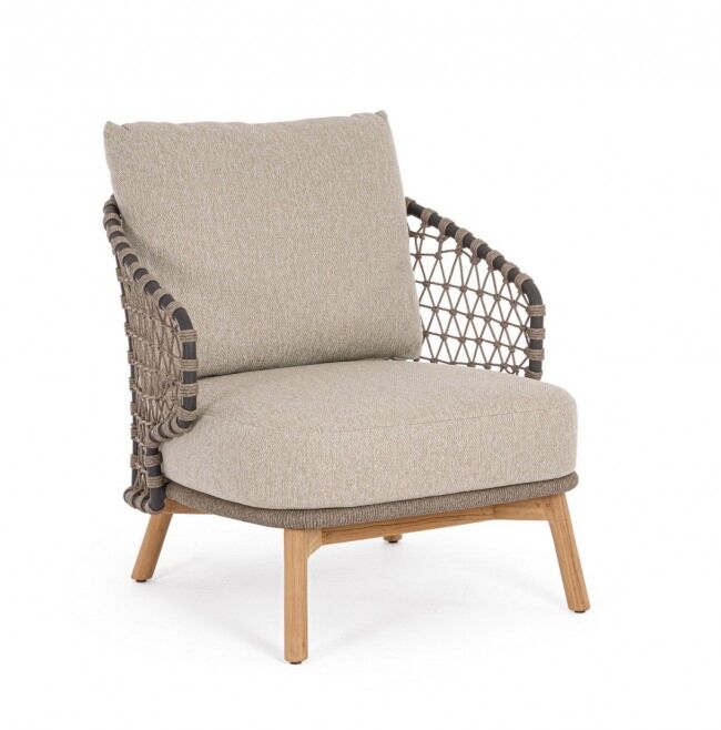 Vrtna fotelja EULARIA s jastucima