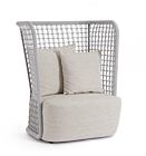 Vrtni fotelj KOLLAR ARTIC z blazinami