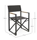 Stolica REGISTA LAGUN antracit YK13