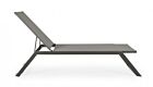 Ležaljka KAYLAN s kotačima u antracit boji CX23