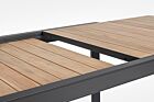 Raztegljiva miza BELMAR 220-340x100 natural/antracit YK13