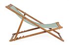 Drvena sklopiva ležaljka RELAX NOEMI zelena kadulja