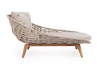 Ležaljka DAYBED TAMIRES bež s jastucima