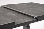 Raztegljiva vrtna miza ROBERT 143/183X88 antracit JX55 z regulacijo višine