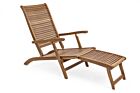 Sklopiva vrtna drvena fotelja steamer NOEMI - bagrem