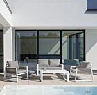 Vrtna garnitura SET4 CAPTIVA bijela LH30