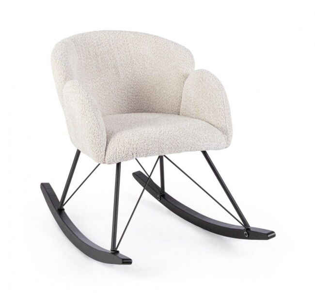 Fotelja na ljuljanje SIBILLA naturale