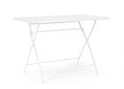 Sklopivi vrtni stol YVONNE 110X70 bijeli