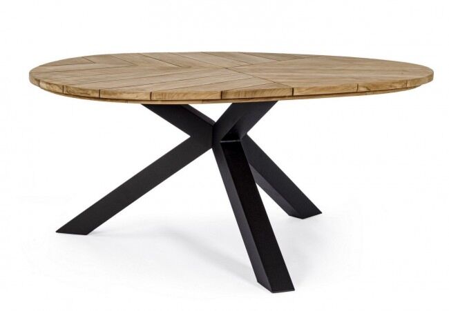 Okrugli vrtni stol PALMDALE 160 carbon RT02