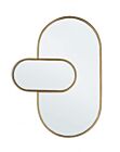 OGLEDALO CC NAMITA GOLD 41X56