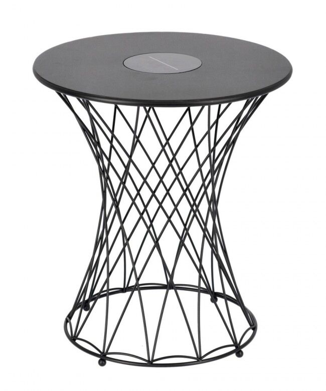 Solarna mizica JEEVAN v črni barvi H45