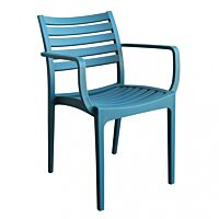 Vrtna fotelja EVELINE – zeleni petrol