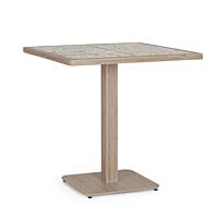 BIZZOTTO vrtna miza KALIMERA 73 × 73 timber