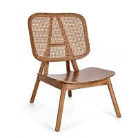 BIZZOTTO Jedilni leseni stol LOUNGE YVES Naturale