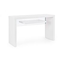 BIZZOTTO 2P KONZOLA LINE WOOD WHITE 120X40
