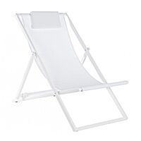 LEŽALJKA - FOTELJA TAYLOR BIJELA