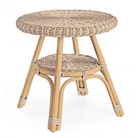 Vrtni stolić ALLISS NATURAL - prirodni ratan