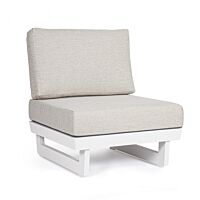 Modularna vrtna fotelja INFINITY bijela WG20