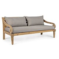 Drvena SOFA 2-3P KARUBA - FSC s jastucima