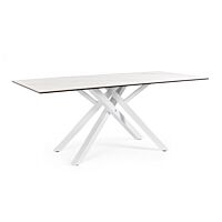 Vrtna miza SEAN bela 180X90
